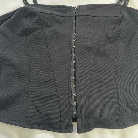 Venezia Stretch Corset Hook and Eye Top - Picture 3 of 12